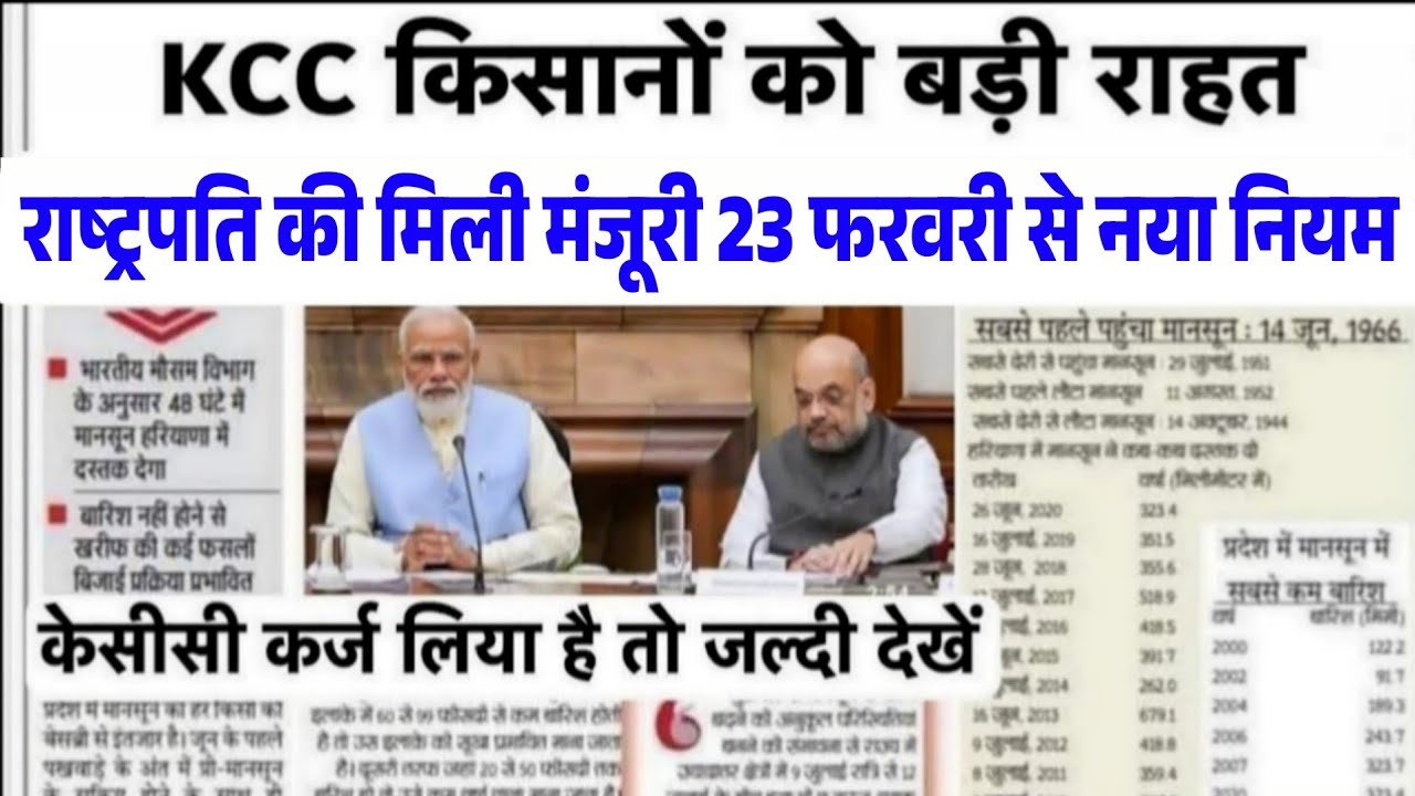 KCC Kisan Karj Mafi List 2026: सरकार का बड़ा फैसला; किसानों का ₹2 लाख तक का कर्ज होगा माफ, नई लिस्ट जारी